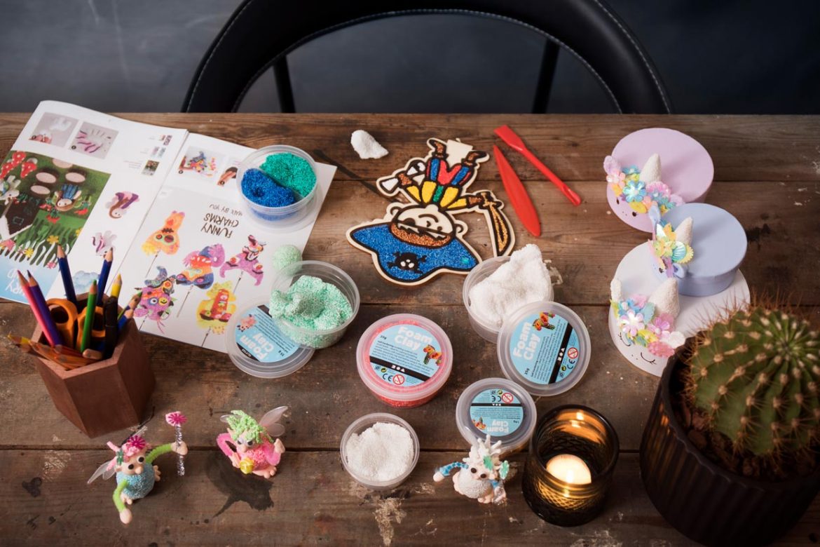 Enda mer Foam Clay: 7 kreative teknikker