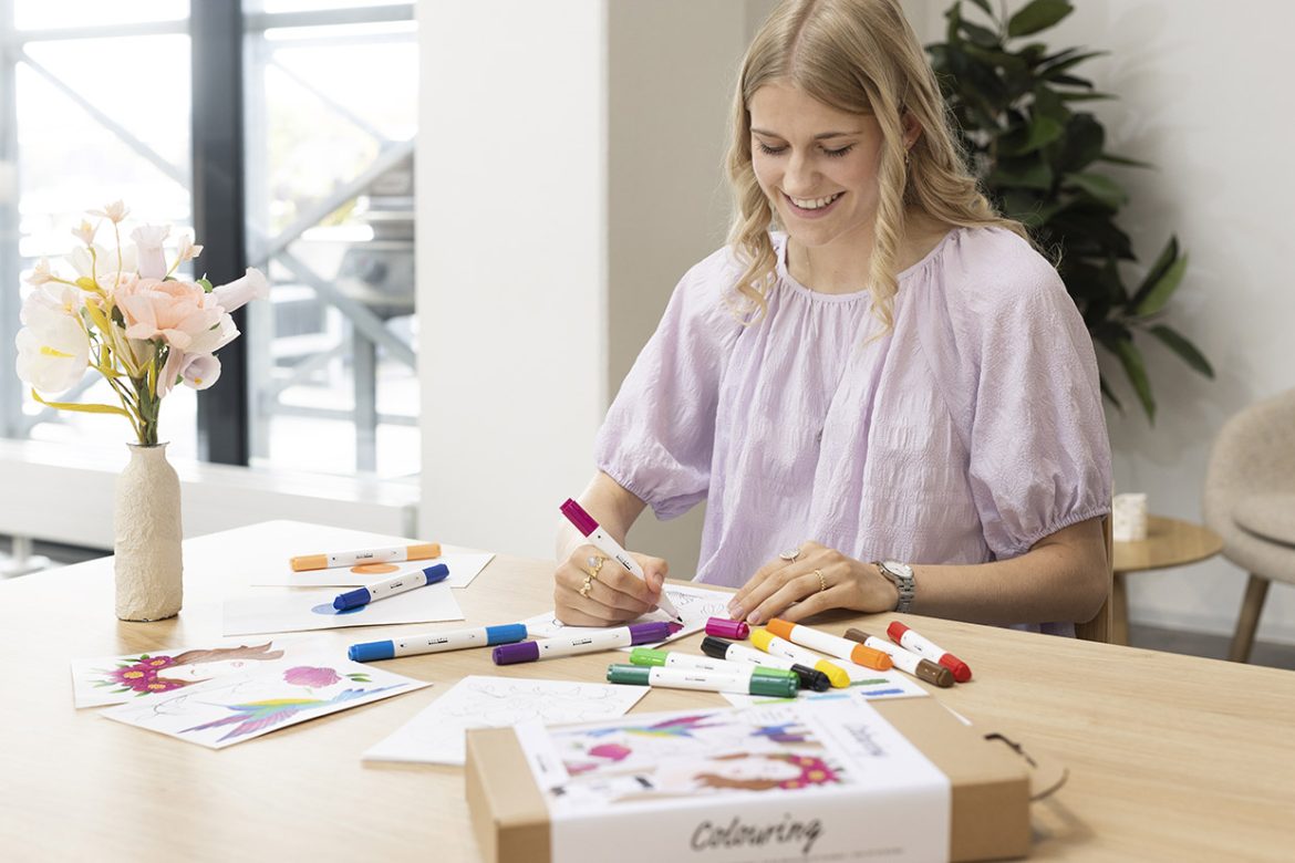 Lær å tegne med alkoholbaserte tusjer